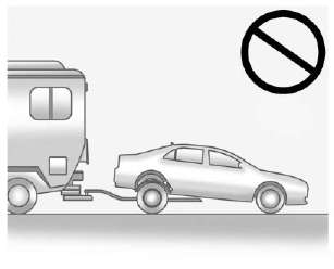 The vehicle cannot be dolly towed